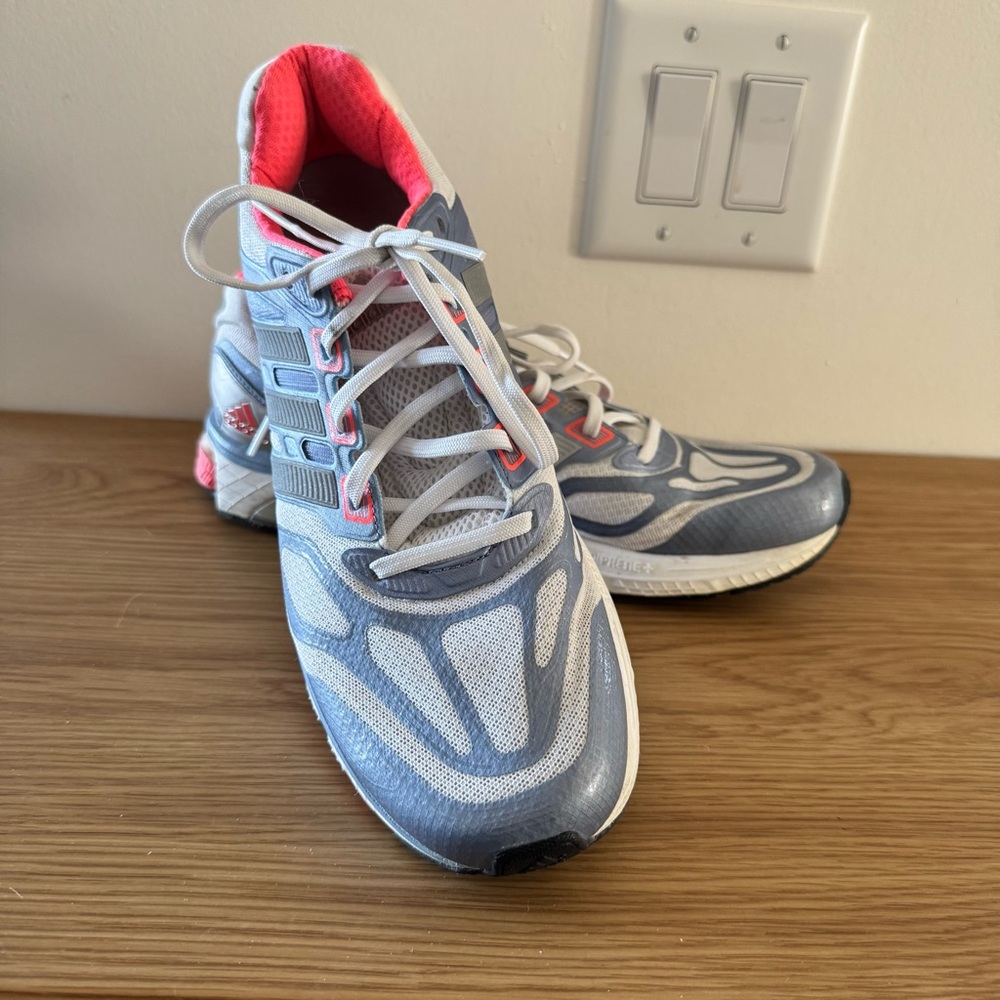 adidas Women's Athletic Shoes - Gray and Pink